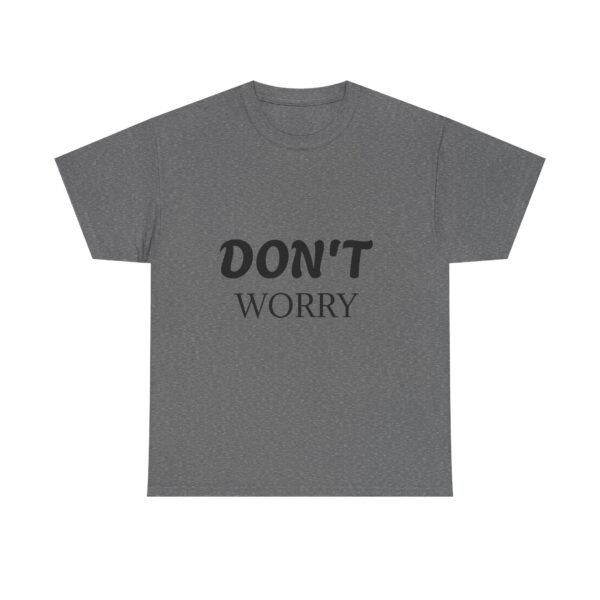 لا تقلق، كن سعيدًا، حافظ على لياقتك البدنية (تيشيرت) don't worry be happy keep fit t shirt