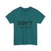 لا تقلق، كن سعيدًا، حافظ على لياقتك البدنية (تيشيرت) don't worry be happy keep fit t shirt