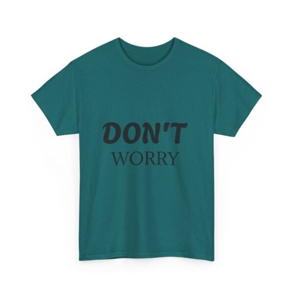 لا تقلق، كن سعيدًا، حافظ على لياقتك البدنية (تيشيرت) don't worry be happy keep fit t shirt
