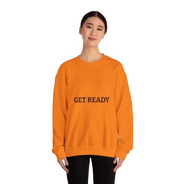 سويت شيرت برقبة دائرية جاهز - سويت شيرت عالي الجودة برسومات مميزة get ready crewneck sweatshirt — high quality graphic crewneck