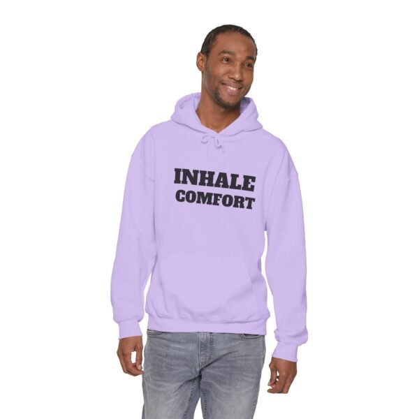 premium quality hooded yoga sweatshirt — high premium quality print