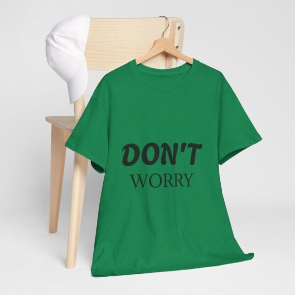 لا تقلق، كن سعيدًا، حافظ على لياقتك البدنية (تيشيرت) don't worry be happy keep fit t shirt