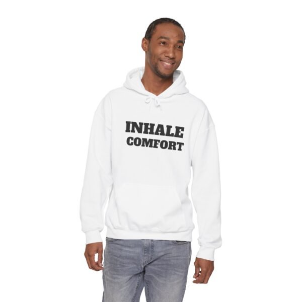 premium quality hooded yoga sweatshirt — high premium quality print