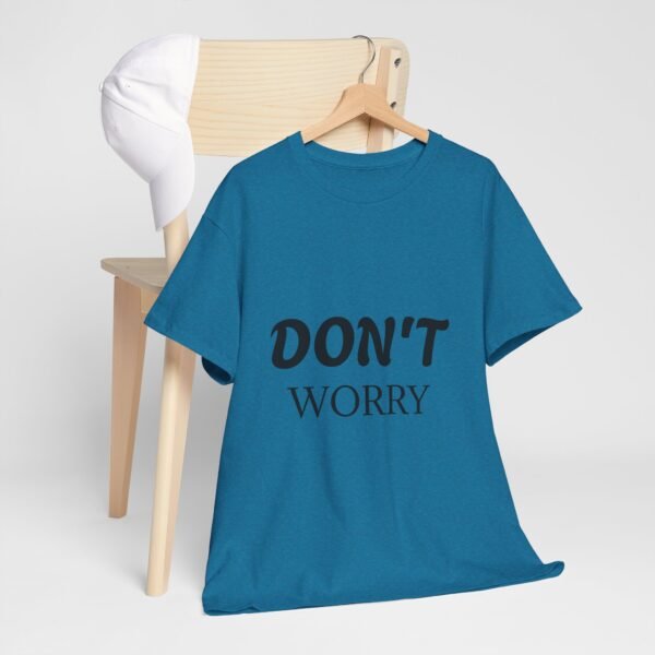 لا تقلق، كن سعيدًا، حافظ على لياقتك البدنية (تيشيرت) don't worry be happy keep fit t shirt