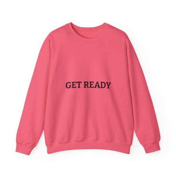 سويت شيرت برقبة دائرية جاهز - سويت شيرت عالي الجودة برسومات مميزة get ready crewneck sweatshirt — high quality graphic crewneck