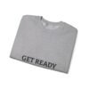 سويت شيرت برقبة دائرية جاهز - سويت شيرت عالي الجودة برسومات مميزة get ready crewneck sweatshirt — high quality graphic crewneck
