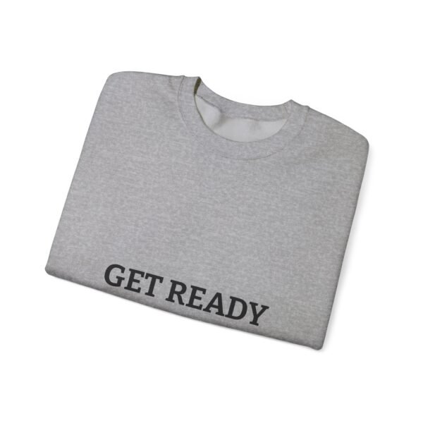 سويت شيرت برقبة دائرية جاهز - سويت شيرت عالي الجودة برسومات مميزة get ready crewneck sweatshirt — high quality graphic crewneck
