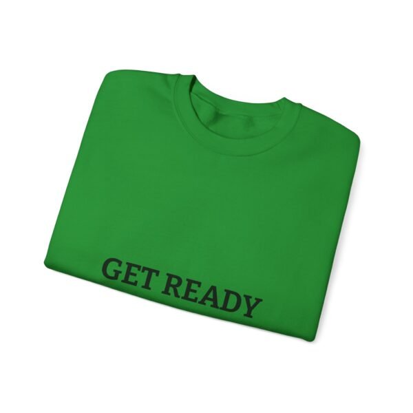 سويت شيرت برقبة دائرية جاهز - سويت شيرت عالي الجودة برسومات مميزة get ready crewneck sweatshirt — high quality graphic crewneck