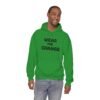 high premium quality wear the change hoodie — inspirational graphic pullover for activists & eco advocates