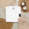 ESSENTIAL Gold Logo Luxury T-Shirt — SARIT Fashions Garment-Dyed Tee