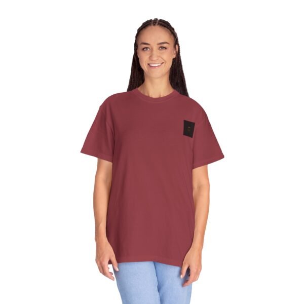 ESSENTIAL Gold Logo Luxury T-Shirt — SARIT Fashions Garment-Dyed Tee