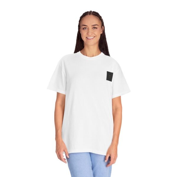 ESSENTIAL Gold Logo Luxury T-Shirt — SARIT Fashions Garment-Dyed Tee