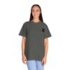 ESSENTIAL Gold Logo Luxury T-Shirt — SARIT Fashions Garment-Dyed Tee
