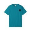 ESSENTIAL Gold Logo Luxury T-Shirt — SARIT Fashions Garment-Dyed Tee