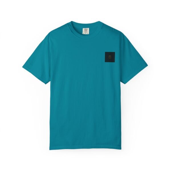 ESSENTIAL Gold Logo Luxury T-Shirt — SARIT Fashions Garment-Dyed Tee