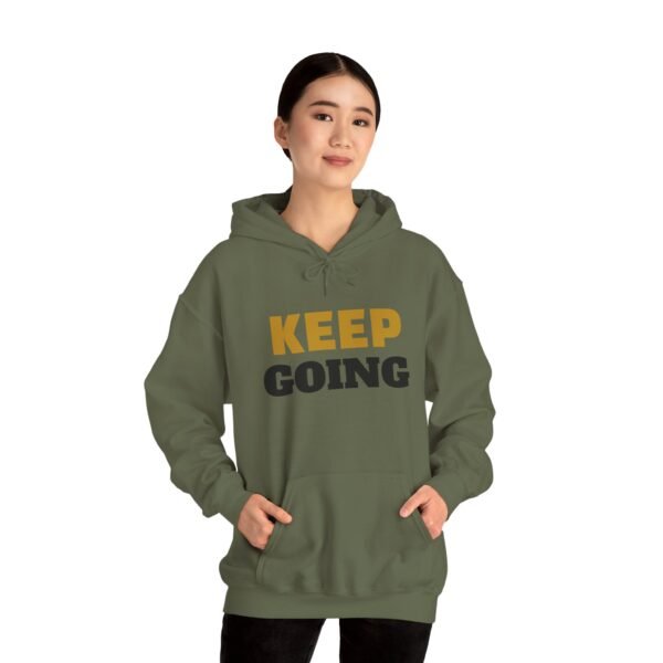 11826624097027440609_2048-2.jpeg KEEP GOING Inspirational Hoodie — Premium Motivational Pullover