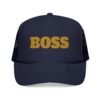 Boss Trucker Cap — "premium" Face Design