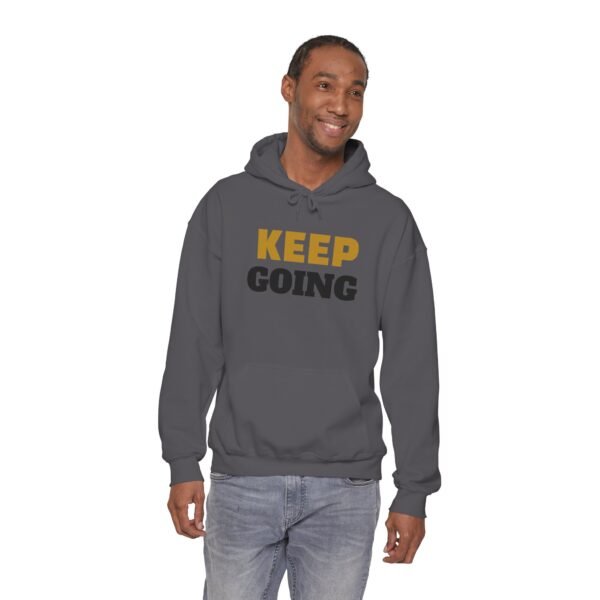 12670047121439965102_2048-2.jpeg KEEP GOING Inspirational Hoodie — Premium Motivational Pullover