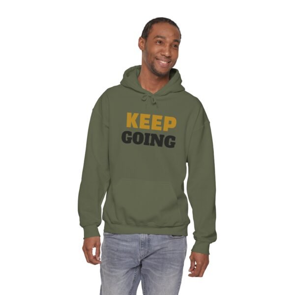 12742126904175394655_2048-2.jpeg KEEP GOING Inspirational Hoodie — Premium Motivational Pullover
