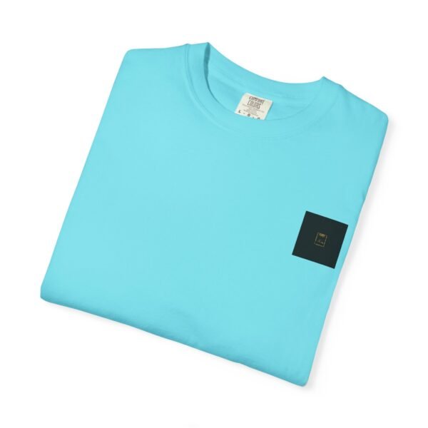 ESSENTIAL Gold Logo Luxury T-Shirt — SARIT Fashions Garment-Dyed Tee