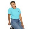 ESSENTIAL Gold Logo Luxury T-Shirt — SARIT Fashions Garment-Dyed Tee
