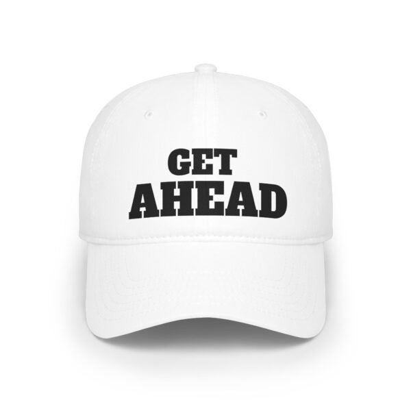 13012401035207988389_2048.jpeg Get Ahead Premium Face Cap — High Profile Baseball Hat