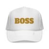 Boss Trucker Cap — "premium" Face Design