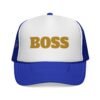 Boss Trucker Cap — "premium" Face Design