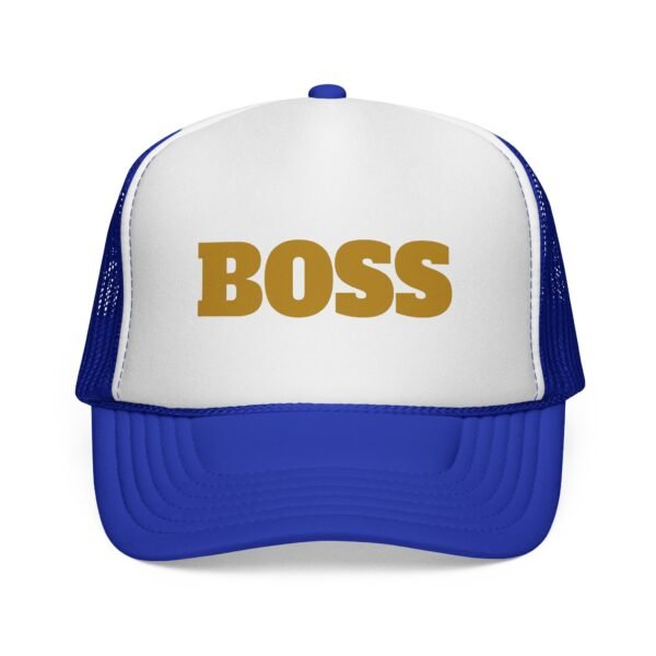 Boss Trucker Cap — "premium" Face Design