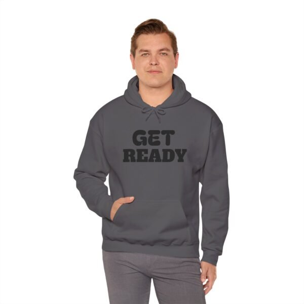 Eco-Friendly "Get Ready" Hoodie — Premium Sustainable Sweatshirt