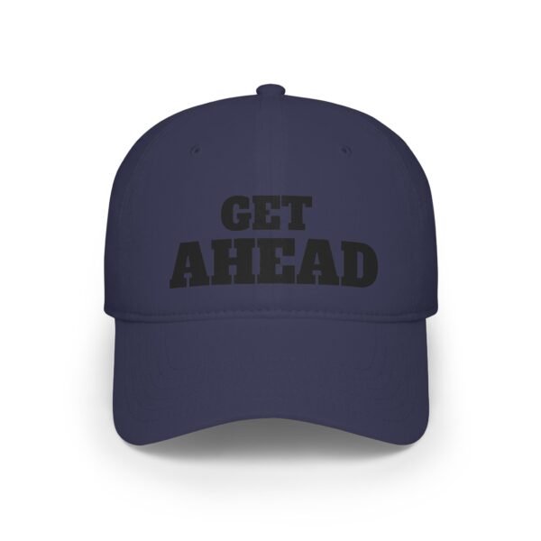 13916992103704773061_2048.jpeg Get Ahead Premium Face Cap — High Profile Baseball Hat