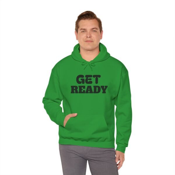 Eco-Friendly "Get Ready" Hoodie — Premium Sustainable Sweatshirt