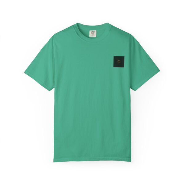 ESSENTIAL Gold Logo Luxury T-Shirt — SARIT Fashions Garment-Dyed Tee