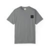 ESSENTIAL Gold Logo Luxury T-Shirt — SARIT Fashions Garment-Dyed Tee