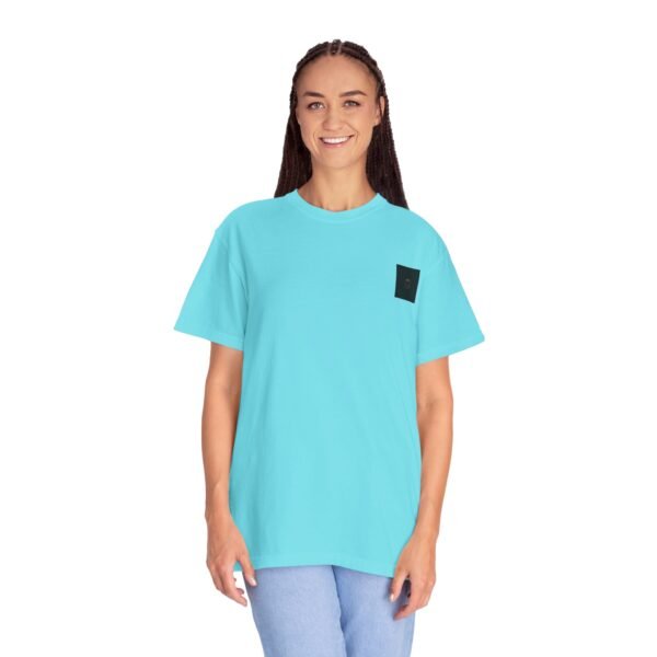 ESSENTIAL Gold Logo Luxury T-Shirt — SARIT Fashions Garment-Dyed Tee