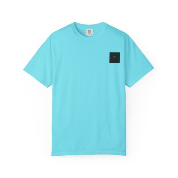 ESSENTIAL Gold Logo Luxury T-Shirt — SARIT Fashions Garment-Dyed Tee
