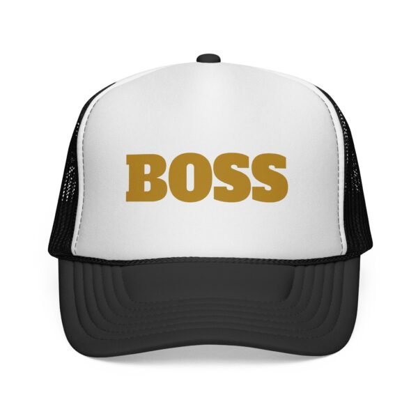 Boss Trucker Cap — "premium" Face Design