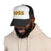 Boss Trucker Cap — "premium" Face Design