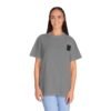 ESSENTIAL Gold Logo Luxury T-Shirt — SARIT Fashions Garment-Dyed Tee
