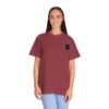 ESSENTIAL Gold Logo Luxury T-Shirt — SARIT Fashions Garment-Dyed Tee