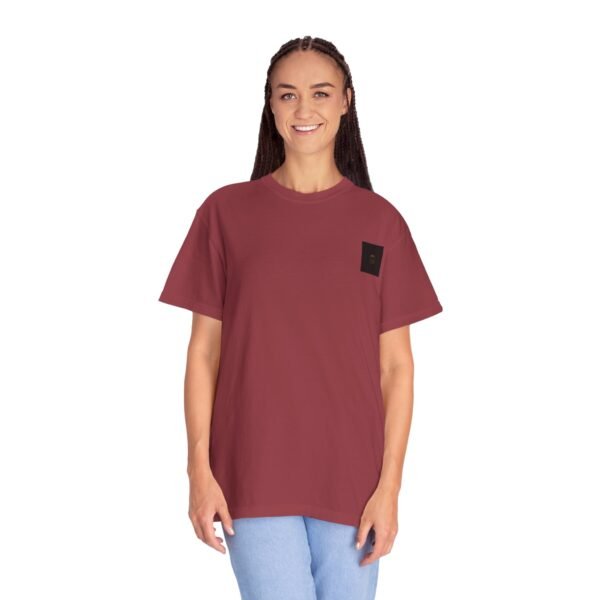 ESSENTIAL Gold Logo Luxury T-Shirt — SARIT Fashions Garment-Dyed Tee