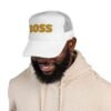 Boss Trucker Cap — "premium" Face Design