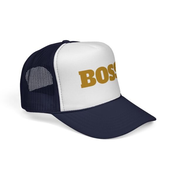 Boss Trucker Cap — "premium" Face Design