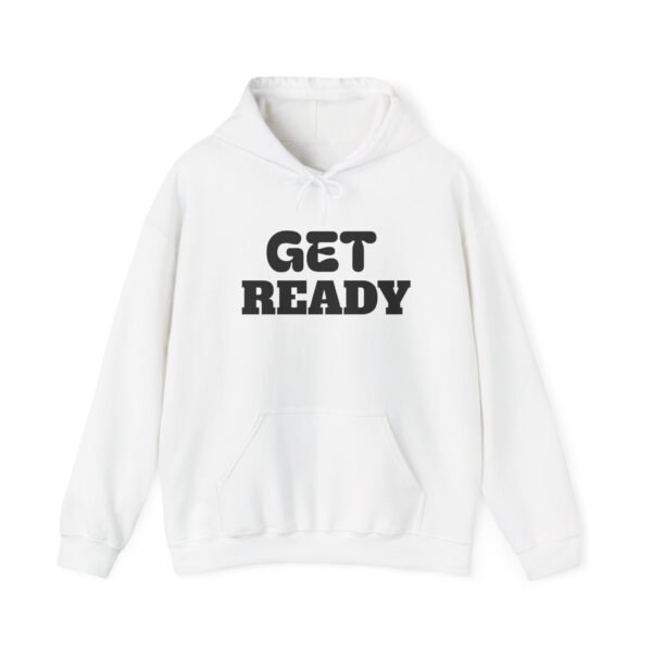 Eco-Friendly "Get Ready" Hoodie — Premium Sustainable Sweatshirt