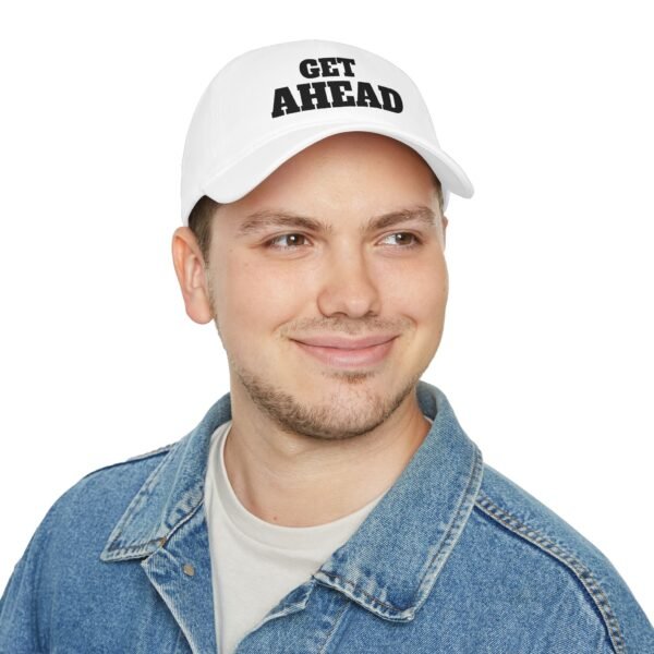 16415016744264184884_2048.jpeg Get Ahead Premium Face Cap — High Profile Baseball Hat