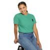 ESSENTIAL Gold Logo Luxury T-Shirt — SARIT Fashions Garment-Dyed Tee
