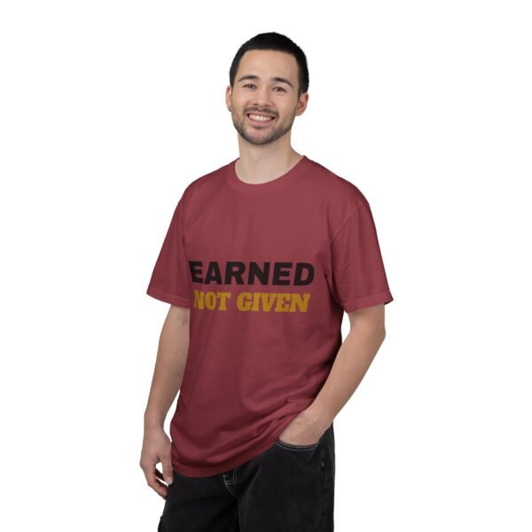Earned Not Given Garment-Dyed T-Shirt — Premium Luxury Tee