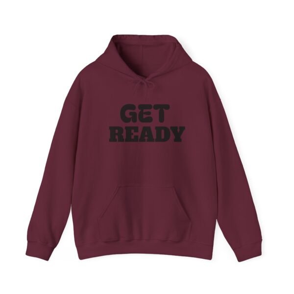 Eco-Friendly "Get Ready" Hoodie — Premium Sustainable Sweatshirt
