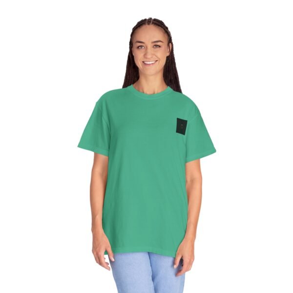 ESSENTIAL Gold Logo Luxury T-Shirt — SARIT Fashions Garment-Dyed Tee