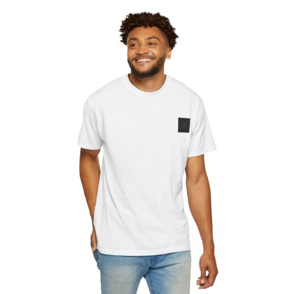 ESSENTIAL Gold Logo Luxury T-Shirt — SARIT Fashions Garment-Dyed Tee